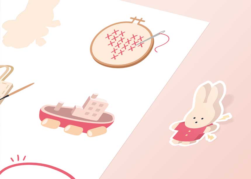 크리에이티브팩토리 팬시 스티커