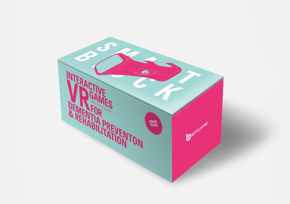 BTcare 스마트블럭 VR기기 패키지 제작_overview