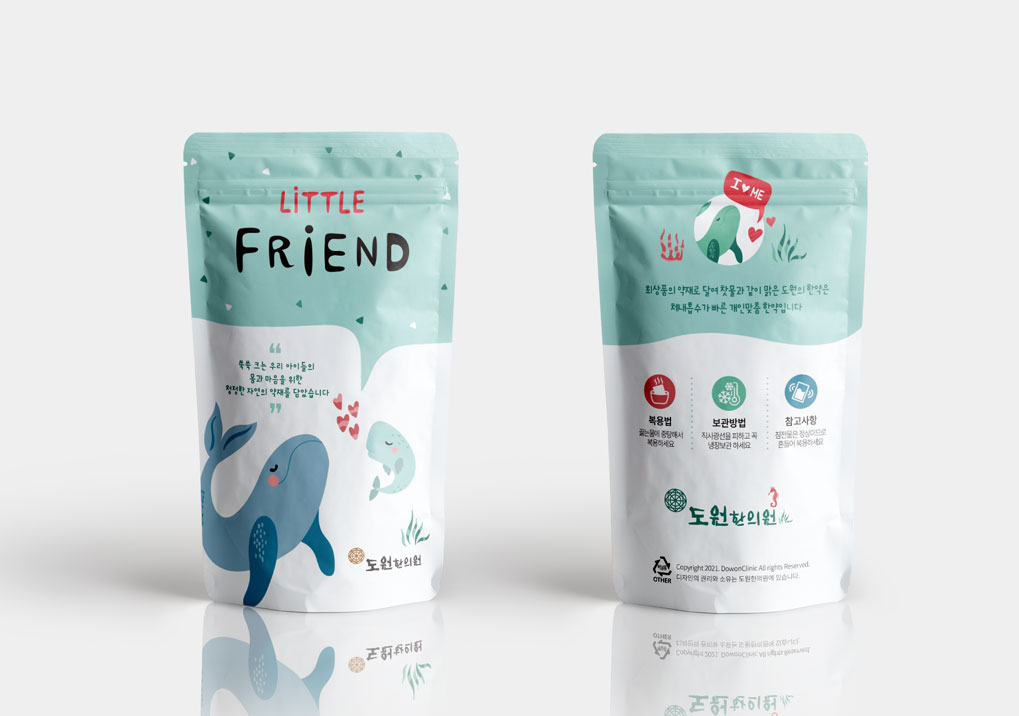 도원한의원 키즈전용 한약파우치 제작_overview